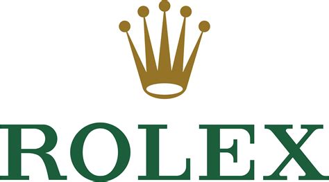 gold rolex logo|Rolex emblem logo.